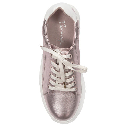 Macelka Sneakersy damskie na platformie Beige N6481-04/00-1